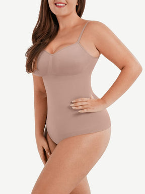 Wholesale Seamless Covered Bust Jumpsuit Thong Bodysuit