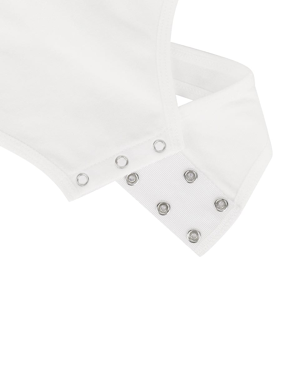 Wholesale Seamless Diagonal Neck Long Sleeve Waist Trimming Thong Bodysuit
