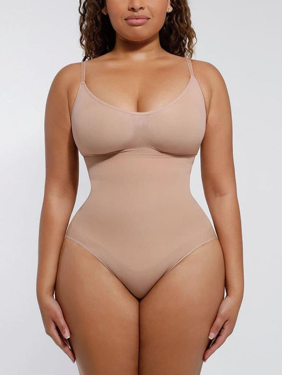 Wholesale Seamless Covered Bust Jumpsuit Thong Bodysuit