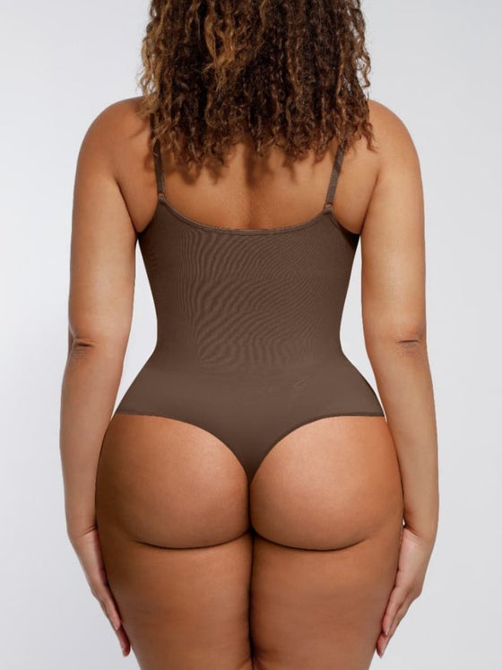 Wholesale Seamless Covered Bust Jumpsuit Thong Bodysuit