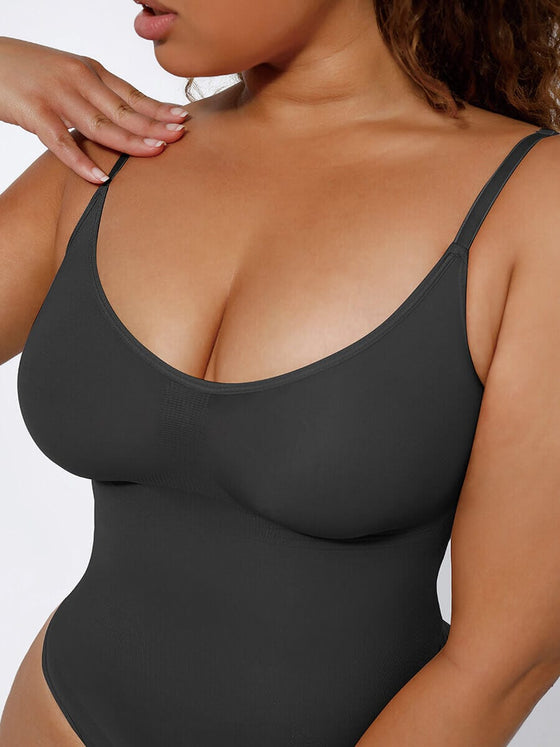 Wholesale Seamless Covered Bust Jumpsuit Thong Bodysuit