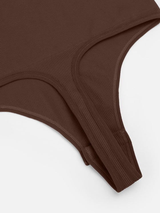 Wholesale Long Sleeved V-neck Waist Shaping Tummy Control Seamless Bodysuit