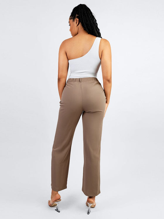 Wholesale Seamless One-Shoulder Waist Tummy Control Body Bodysuit