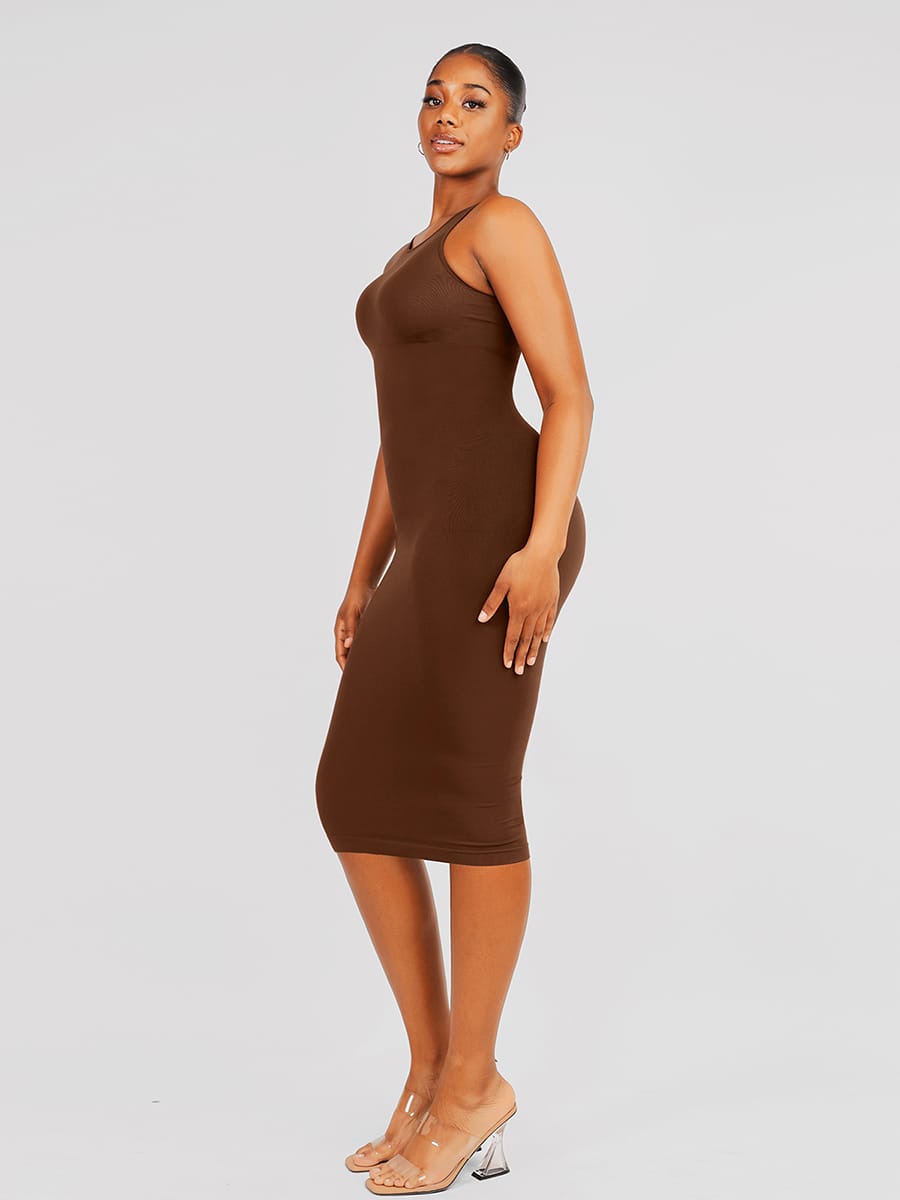 Wholesale Eco-friendly Shaper Large U-back Snatched Seamless Dress SPU