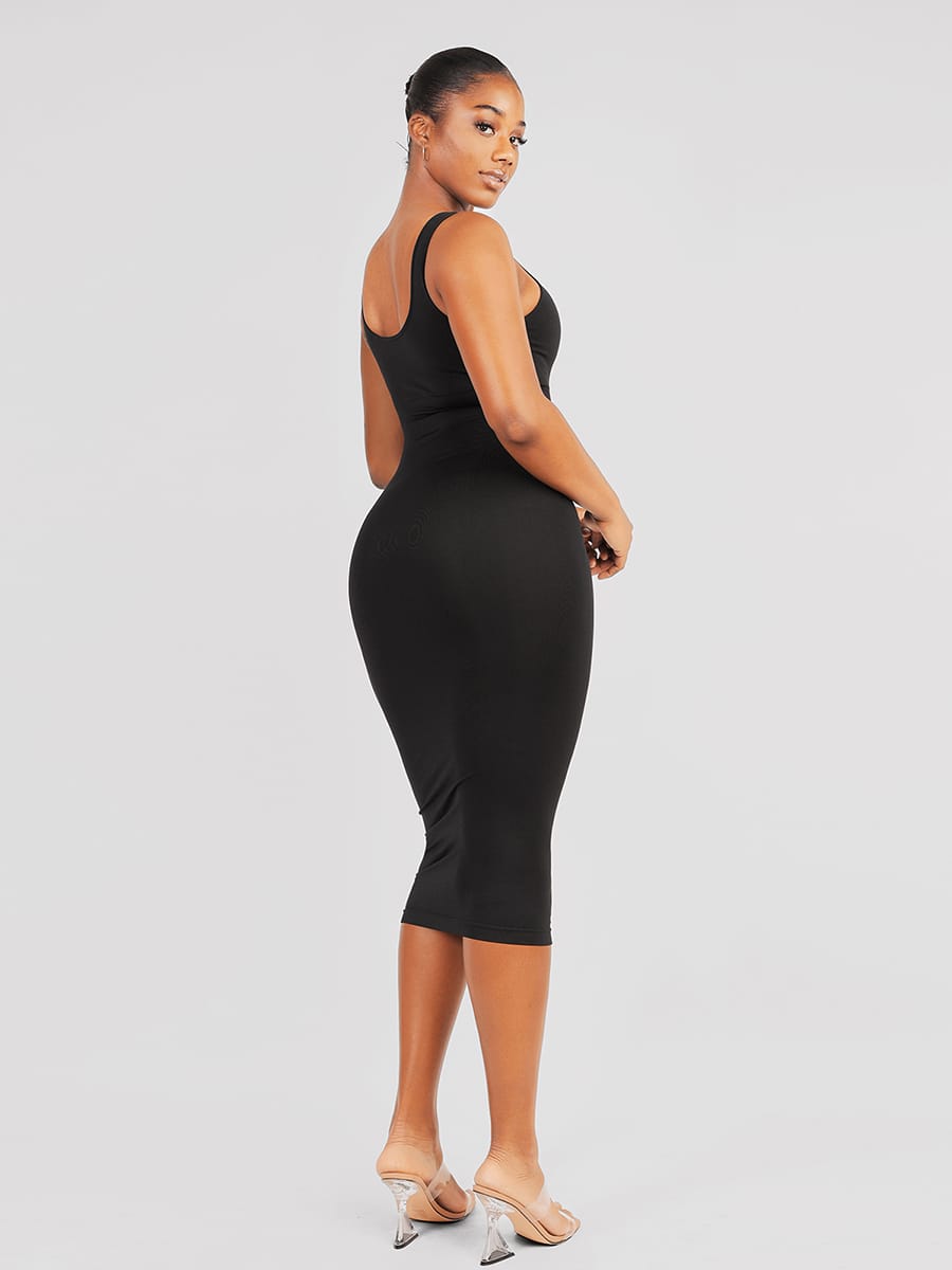Wholesale Eco-friendly Shaper Large U-back Snatched Seamless Dress SPU