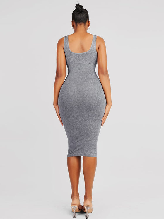 Wholesale Eco-friendly Shaper Large U-back Snatched Seamless Dress SPU