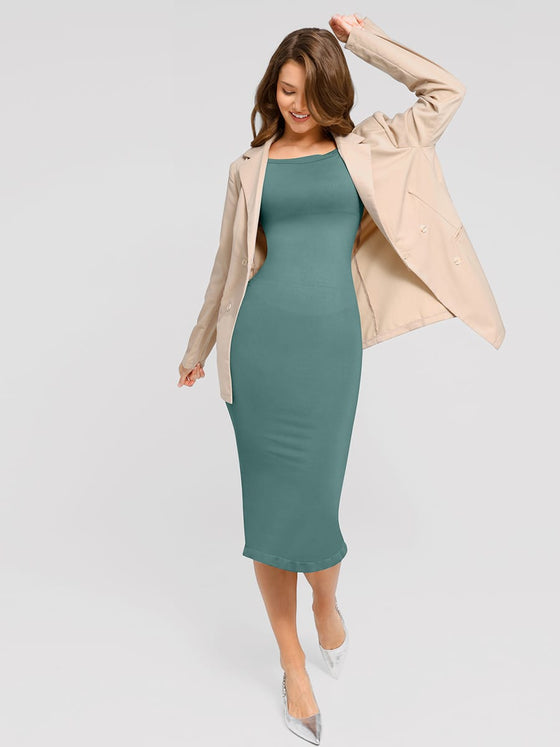 Wholesale🌿 Eco-friendly Seamless Short-sleeved Outerwear Dress SPU
