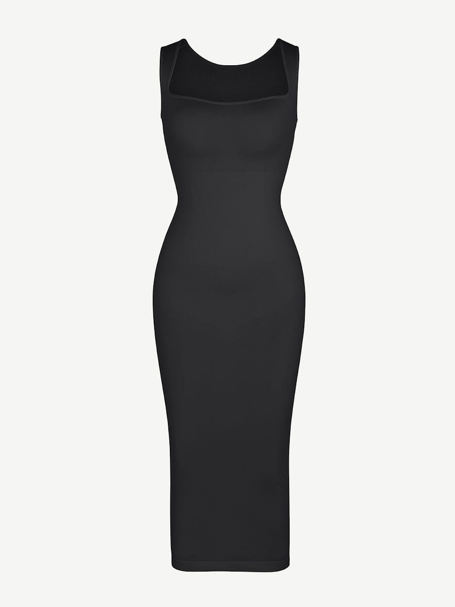 Wholesale🌿 Eco-friendly Seamless 360° Waist Control Spaghetti Strap Suspender Long Skirt