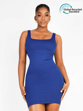 Wholesale 🌿Eco-friendly Square-neck Shaper Snatched Seamless Dress