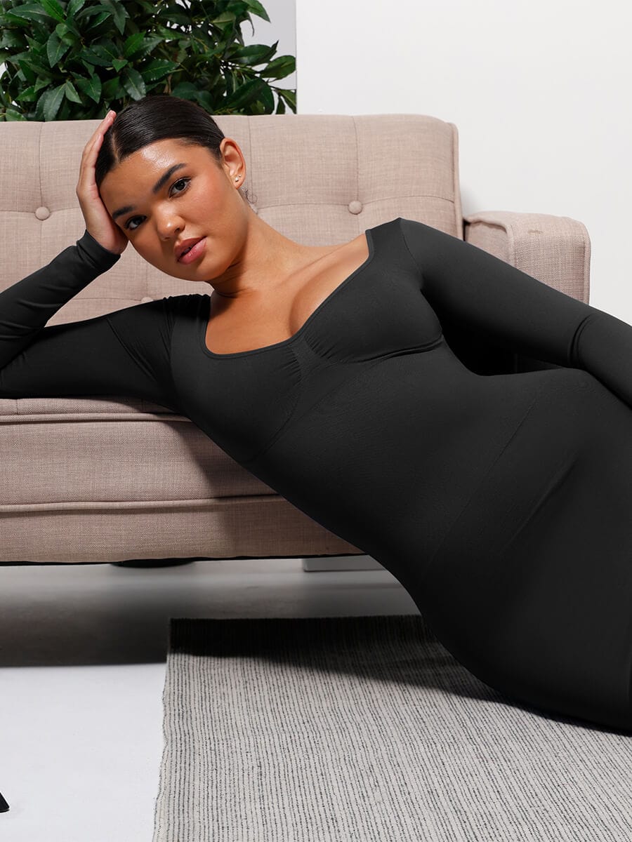 Wholesale Eco-friendly Seamless Tummy Control Shaping Dress Wholesale Eco-friendly Seamless Tummy Control Shaping Dress