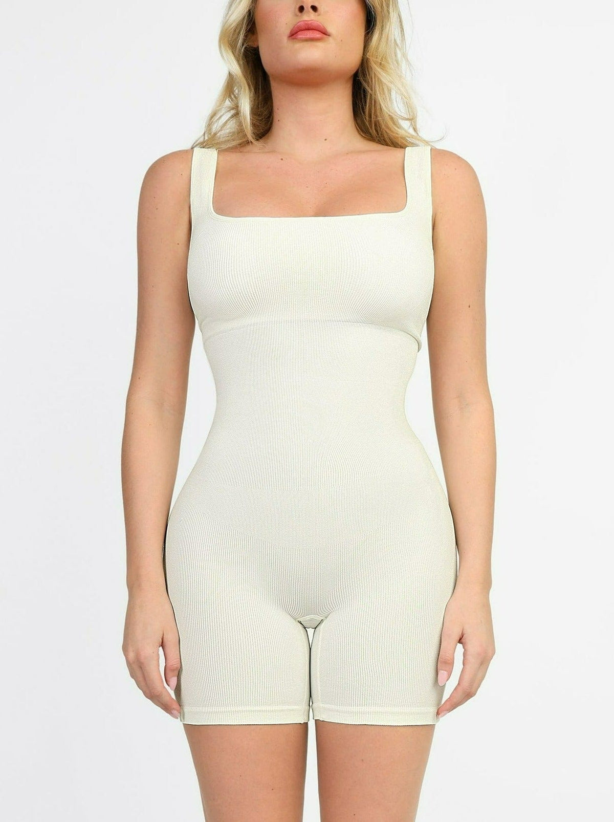 Wholesale Seamless Square Neck One Piece Sport Romper Or Jumpsuit