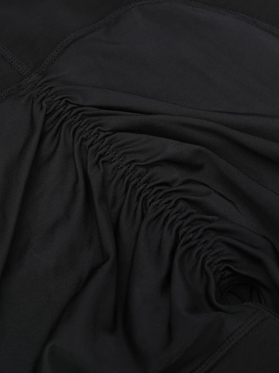 Wholesale High Waisted Knee Length Post Surgery Shorts Good Elastic Sexy Spotlight