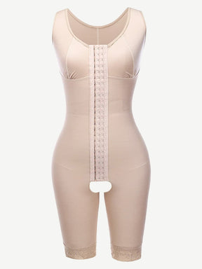 Wholesale Ultimate Stretch Nude Hooks Crotchless Unpadded Big Size Fajas Bodysuit