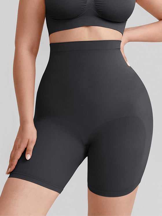 Wholesale Seamless High Waist Boyshort Shapewear Tummy Control Butt Lifting Shorts SPU