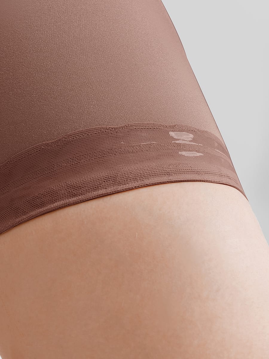 Wholesale High Waist Medium Control Boyshort Shapewear SPU