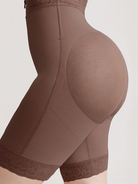 Wholesale High Waist Medium Control Boyshort Shapewear SPU