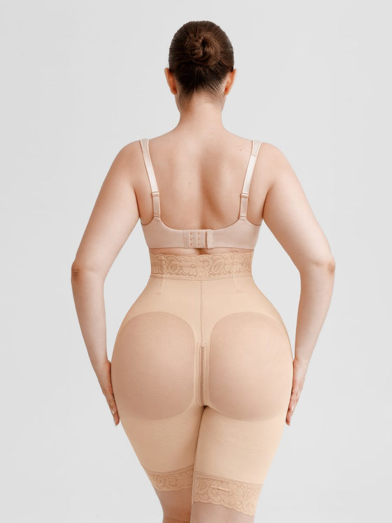 Wholesale High Waist Medium Control Boyshort Shapewear SPU
