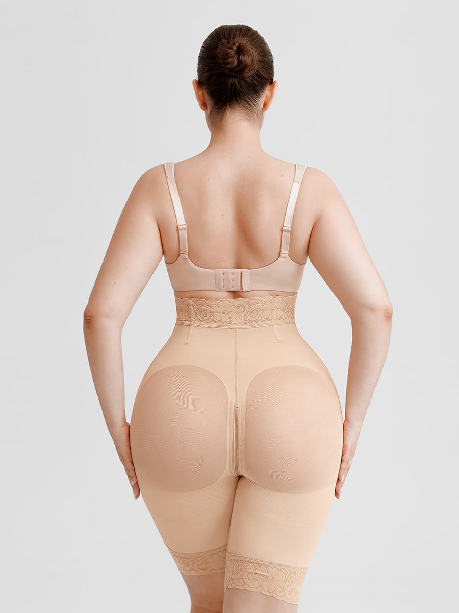 Wholesale High Waist Medium Control Boyshort Shapewear SPU