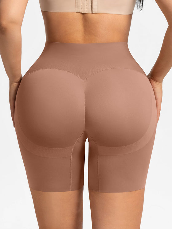 Wholesale Stay-in-Place Traceless Tummy Control & Butt Lift Shaping Shorts SPU