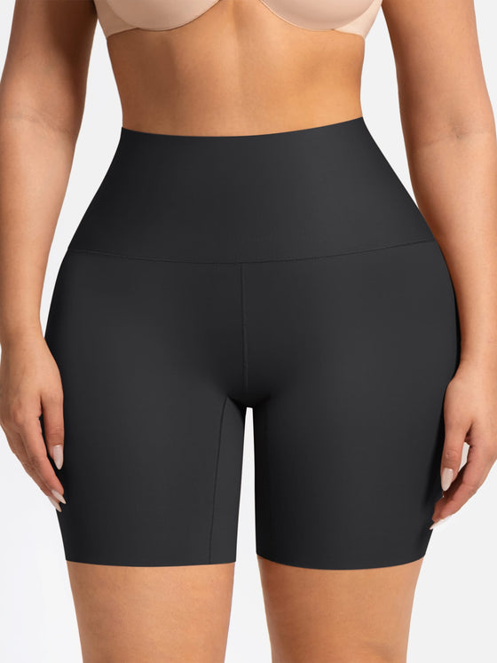 Wholesale Stay-in-Place Traceless Tummy Control & Butt Lift Shaping Shorts SPU