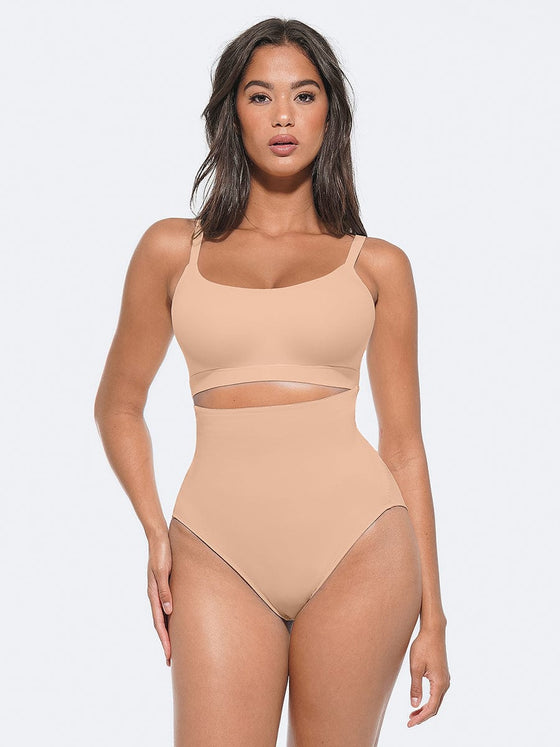 Wholesale High-Waist Antibacterial Shaping Panties with Stretch Elastic Band
