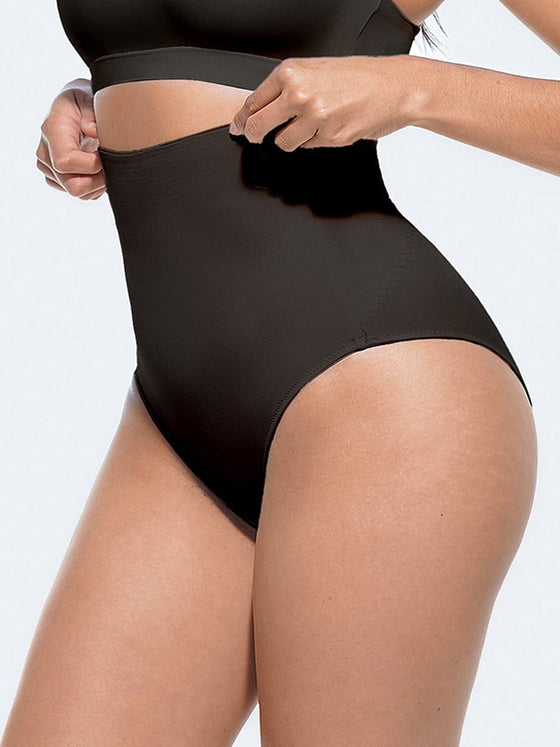 Wholesale High-Waist Antibacterial Shaping Panties with Stretch Elastic Band