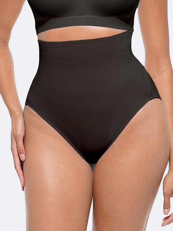 Wholesale High-Waist Antibacterial Shaping Panties with Stretch Elastic Band