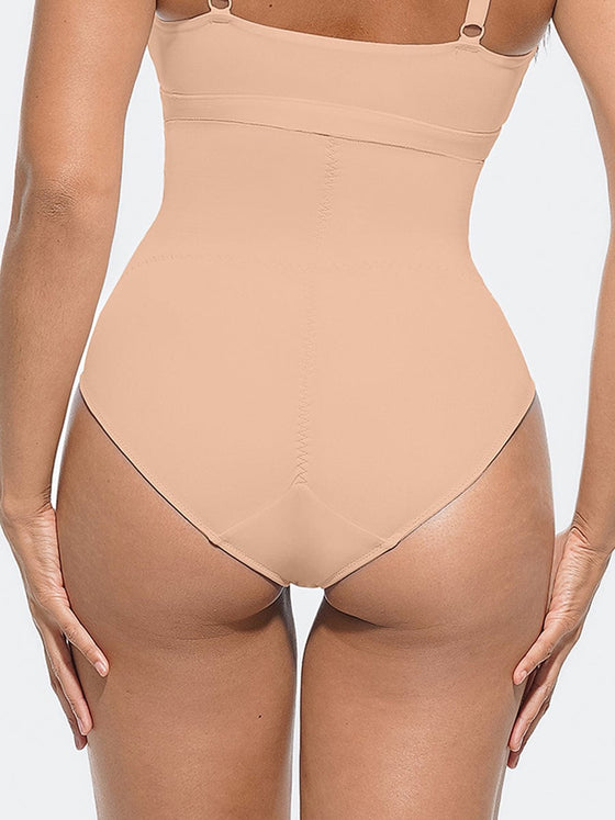 Wholesale High-Waist Antibacterial Shaping Panties with Stretch Elastic Band