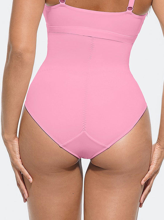 Wholesale High-Waist Antibacterial Shaping Panties with Stretch Elastic Band