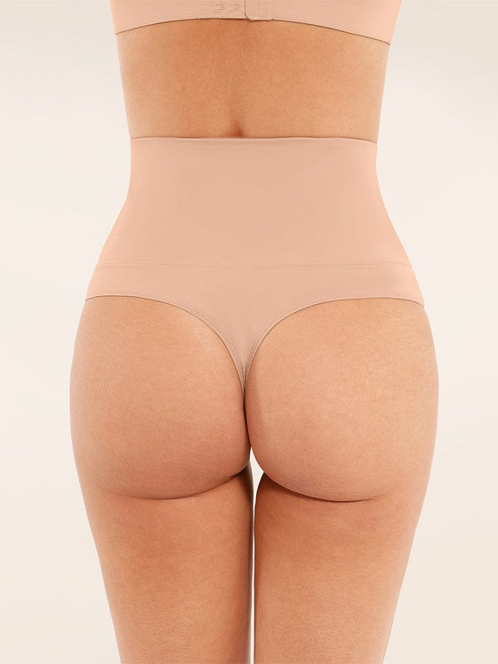 Wholesale High Waist Tummy Control Thong Shapewear Panties