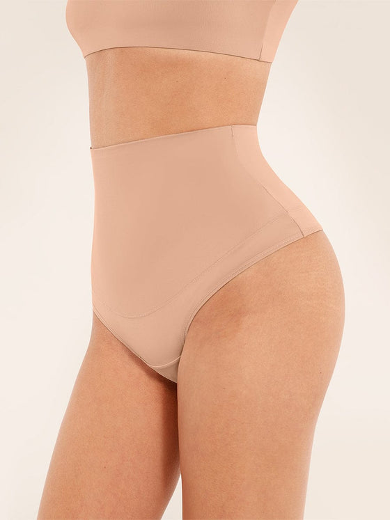 Wholesale High Waist Tummy Control Thong Shapewear Panties