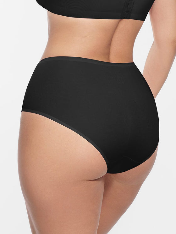 Wholesale Cloud Like Mid Waist 360° 4-Way Stretch Daily Panties