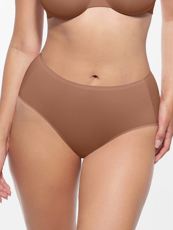 Wholesale Cloud Like Mid Waist Brief Panties