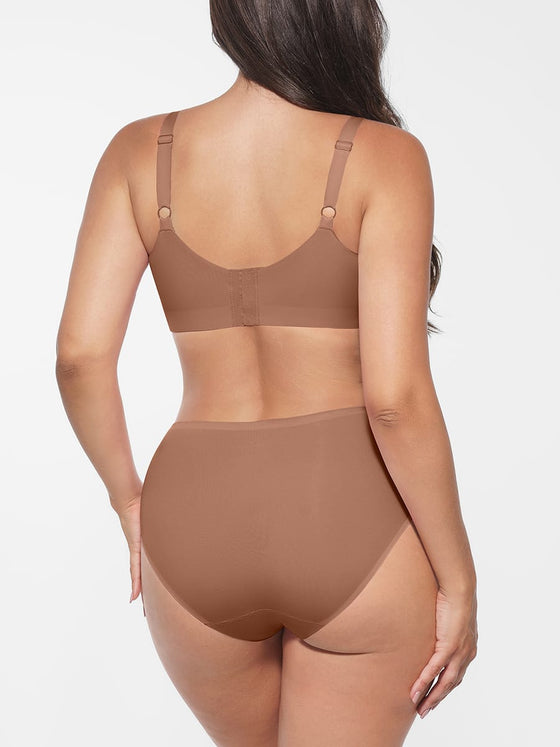 Wholesale Cloud Like Mid Waist Brief Panties