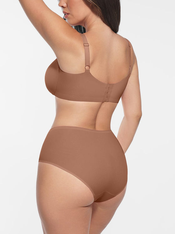 Wholesale Cloud Like Mid Waist Brief Panties
