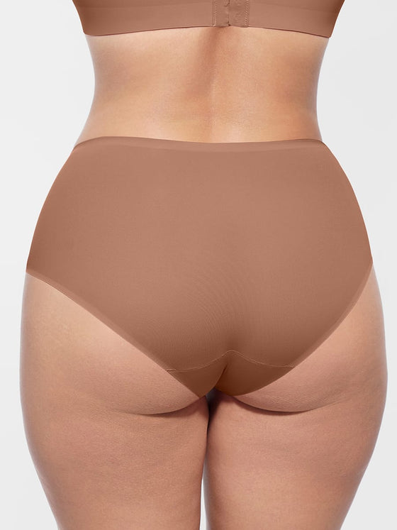 Wholesale Cloud Like Mid Waist Brief Panties