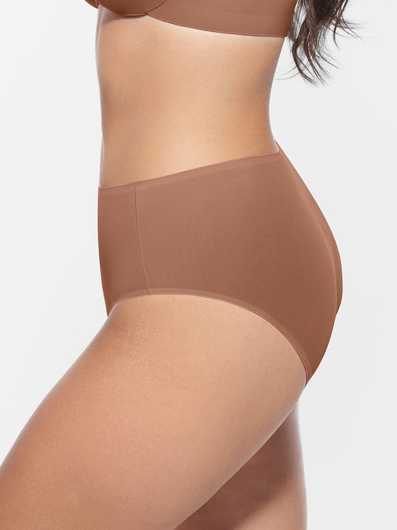 Wholesale Cloud Like Mid Waist Brief Panties