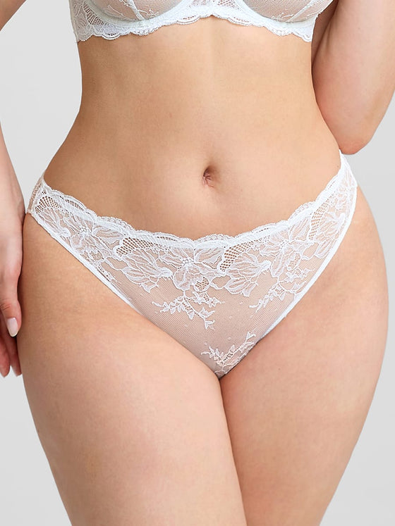 Wholesale Low-Rise Lace Panties with Antibacterial Cotton Crotch SPU