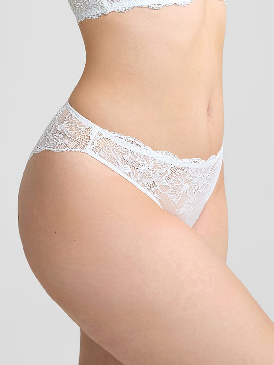 Wholesale Low-Rise Lace Panties with Antibacterial Cotton Crotch SPU