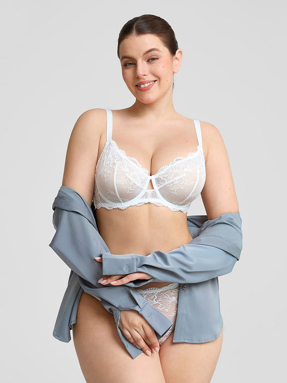 Wholesale Low-Rise Lace Panties with Antibacterial Cotton Crotch SPU