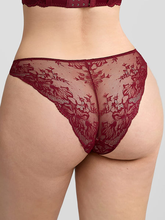 Wholesale Low-Rise Lace Panties with Antibacterial Cotton Crotch SPU