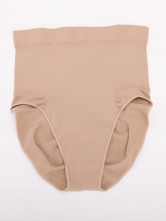Wholesale Seamless High Waist Tummy Control Briefs Anti Slip Silicone Shaping Panties SPU