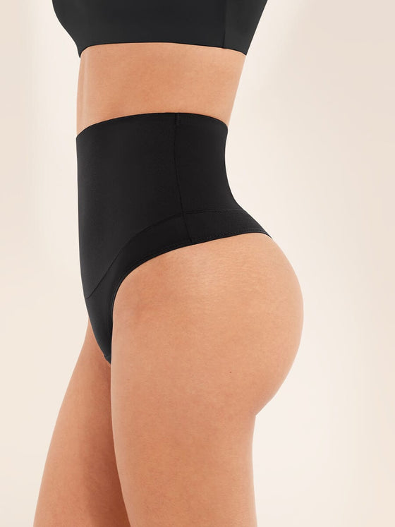 Wholesale High Waist Tummy Control Thong Shapewear Panties