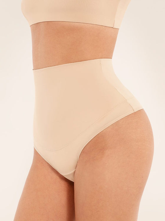 Wholesale High Waist Tummy Control Thong Shapewear Panties