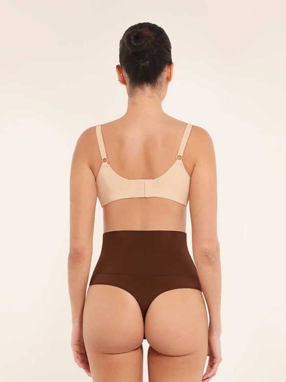Wholesale High Waist Tummy Control Thong Shapewear Panties