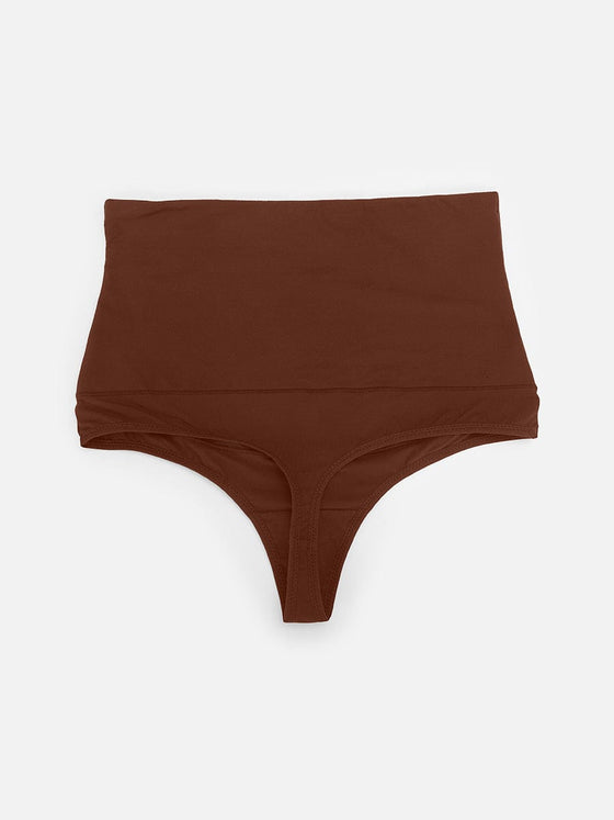 Wholesale High Waist Tummy Control Thong Shapewear Panties