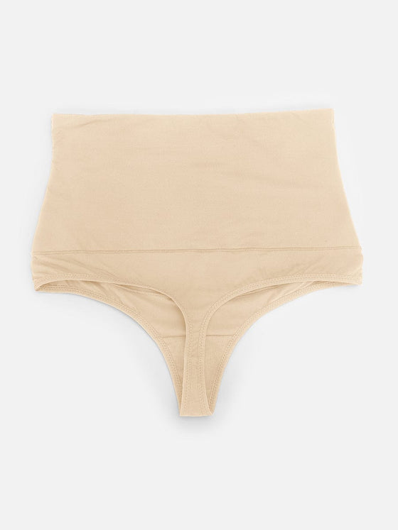 Wholesale High Waist Tummy Control Thong Shapewear Panties