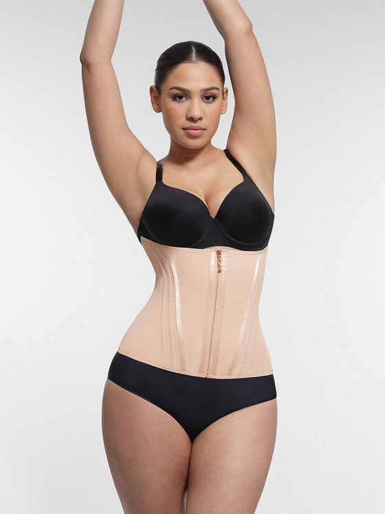 Wholesale High Compression 15 Built-in Steel Bone Tummy Control Waist Trainer