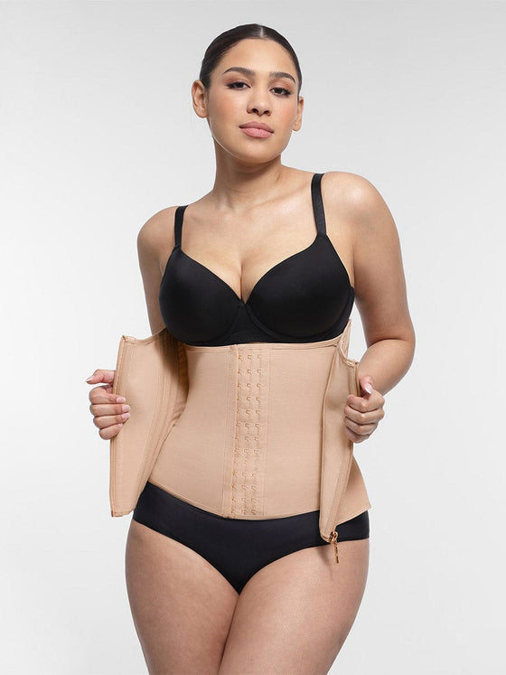 Wholesale High Compression 15 Built-in Steel Bone Tummy Control Waist Trainer
