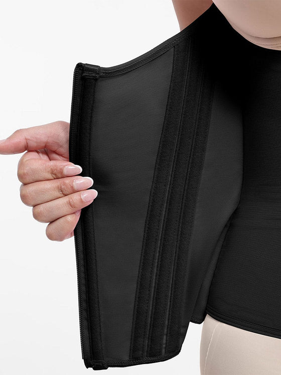 Wholesale High Compression 15 Built-in Steel Bone Tummy Control Waist Trainer